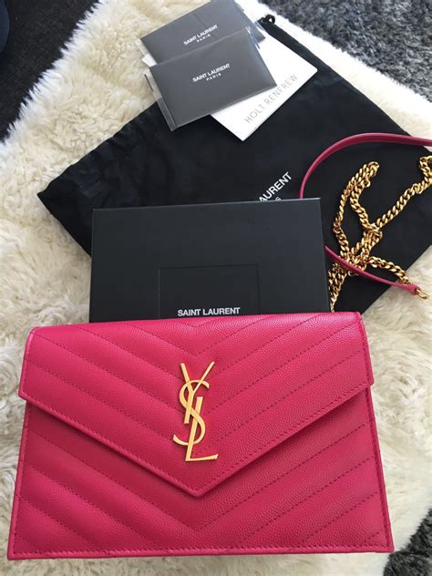 yves saint laurent small pale pink wallet|ysl wallets best price.